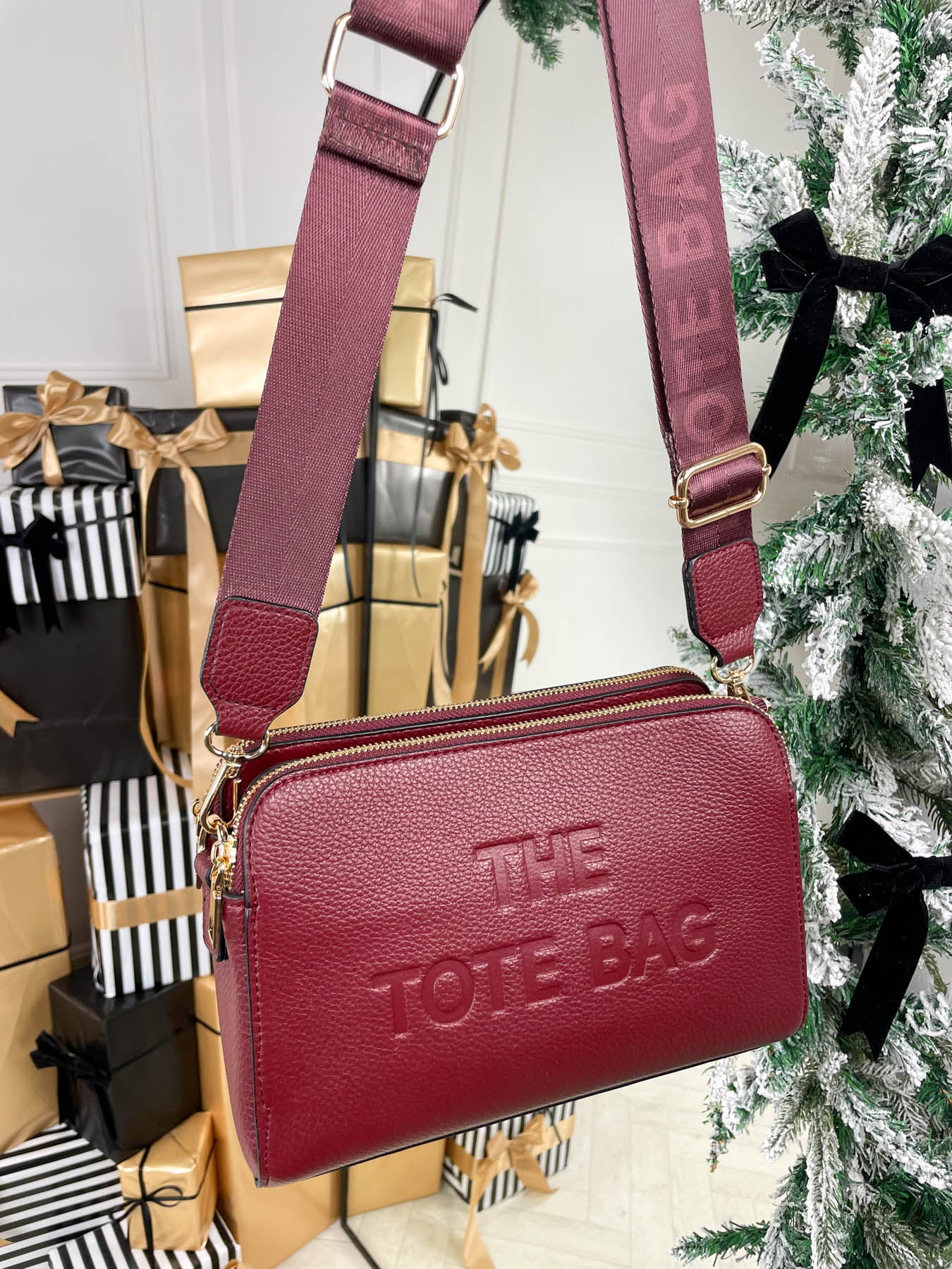 Tokyo Tote Bag - Wine - Image 3