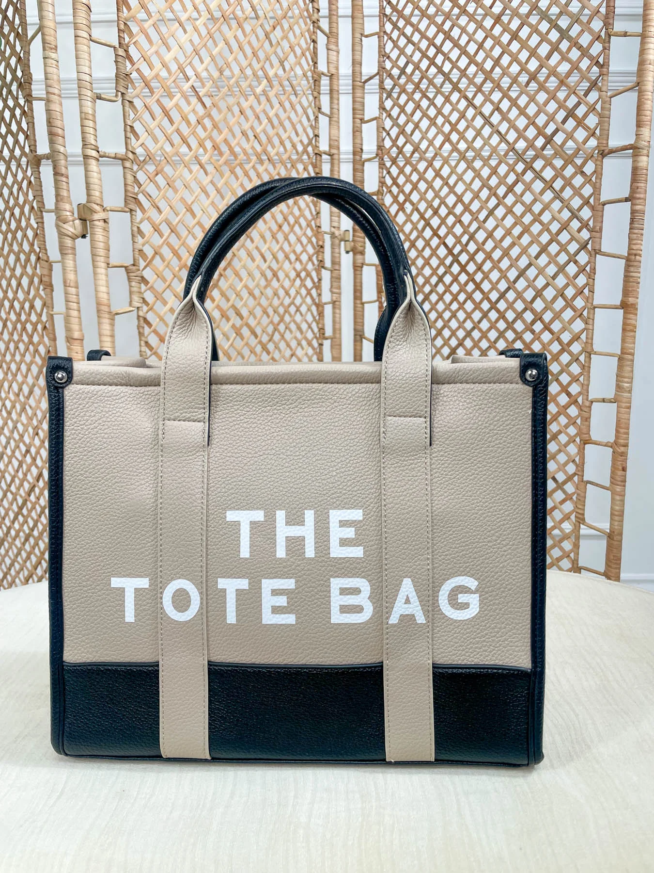 Tora Two Tone Tote Bag - 3 Colours - Image 3