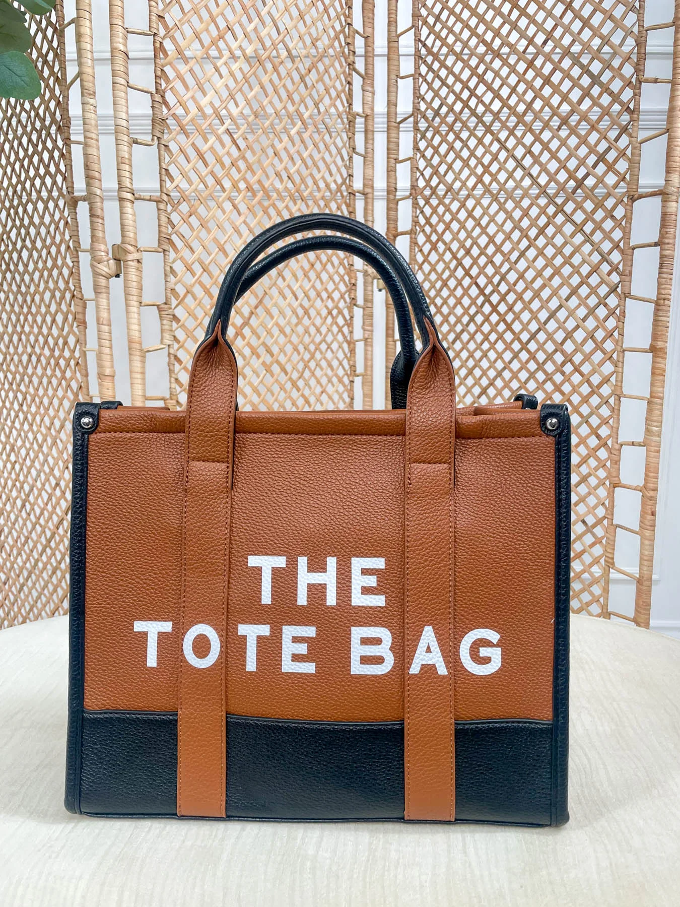 Tora Two Tone Tote Bag - 3 Colours - Image 4