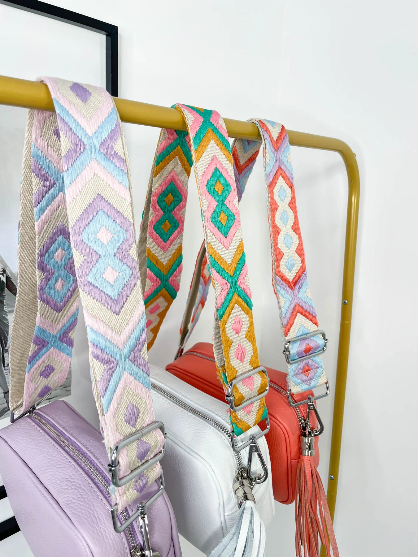 Triangle Mix & Match Bag Strap - 3 Colours