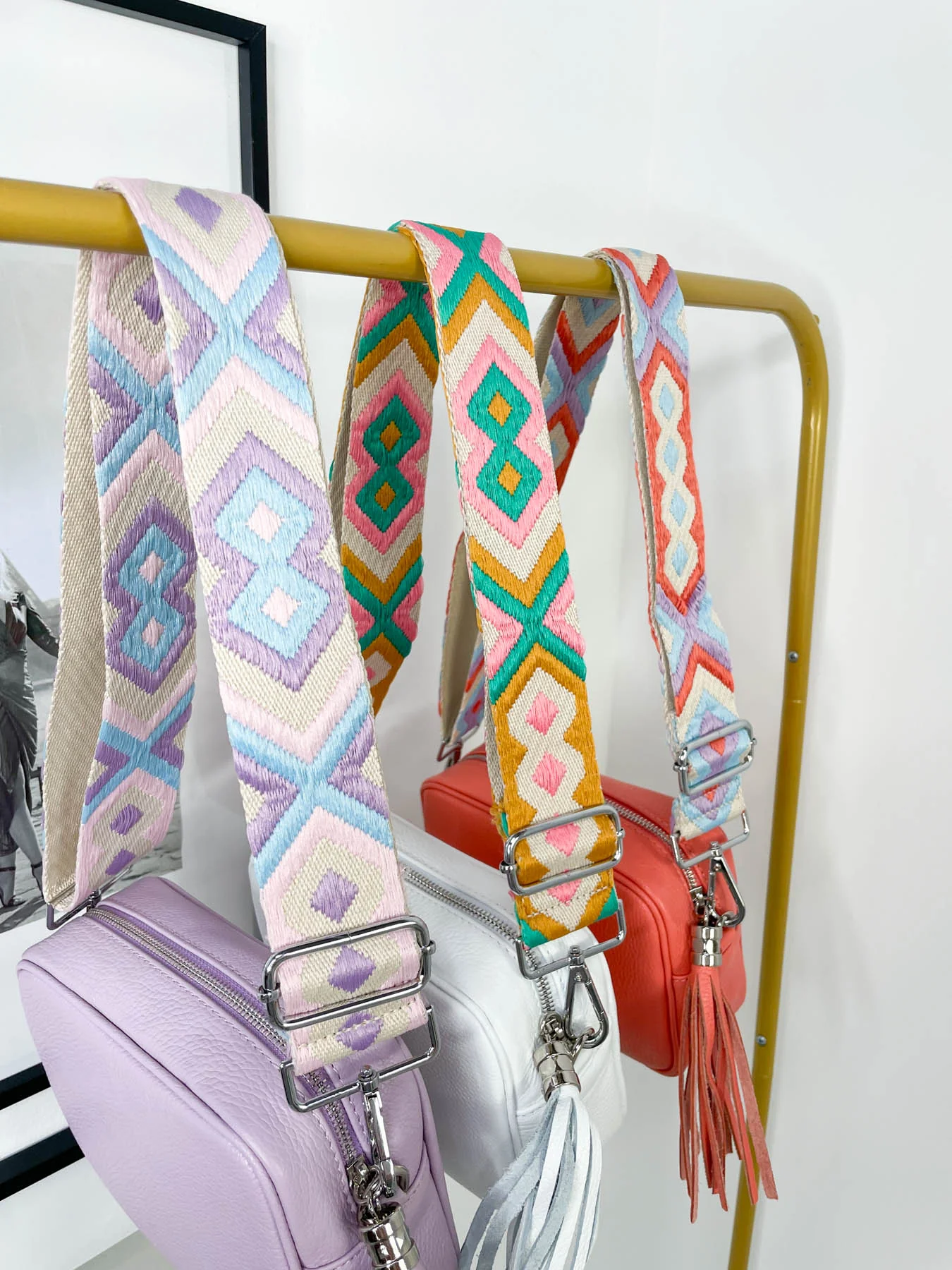 Triangle Mix & Match Bag Strap - 3 Colours - Image 2