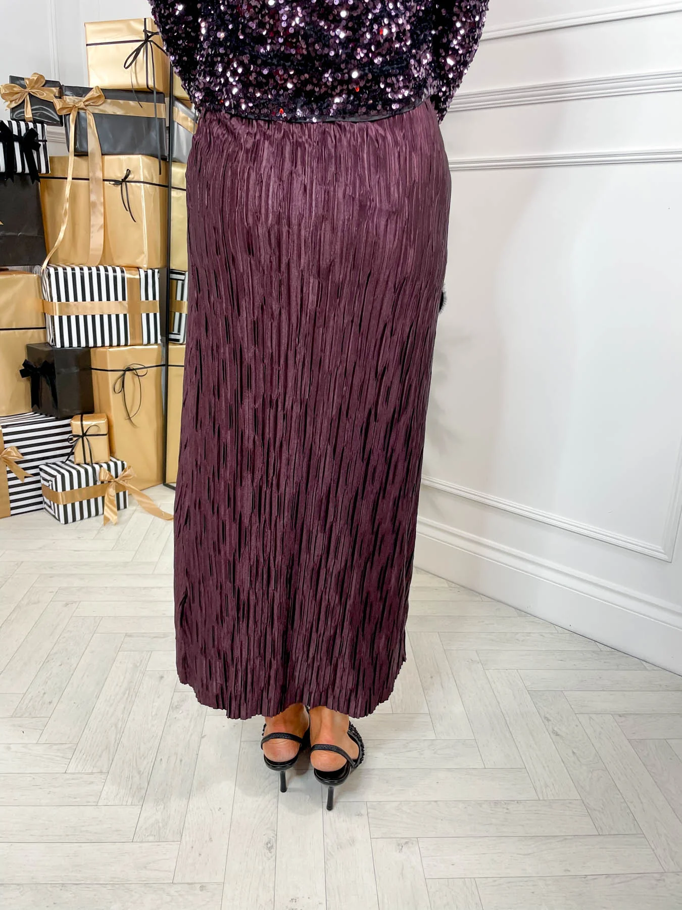 Victoria Skirt - Plum - Image 5