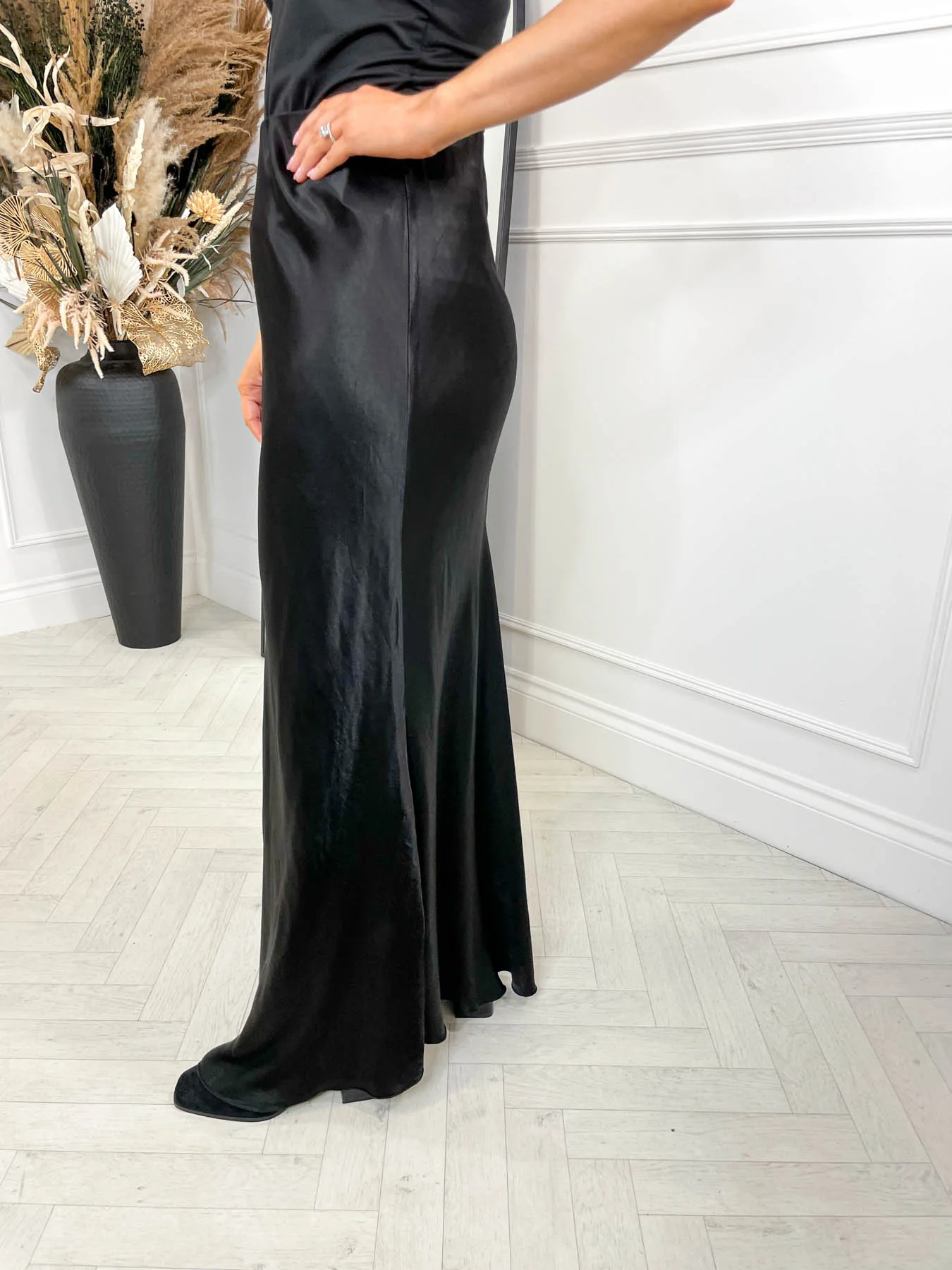 Vivienne Maxi Skirt - Black - Image 3
