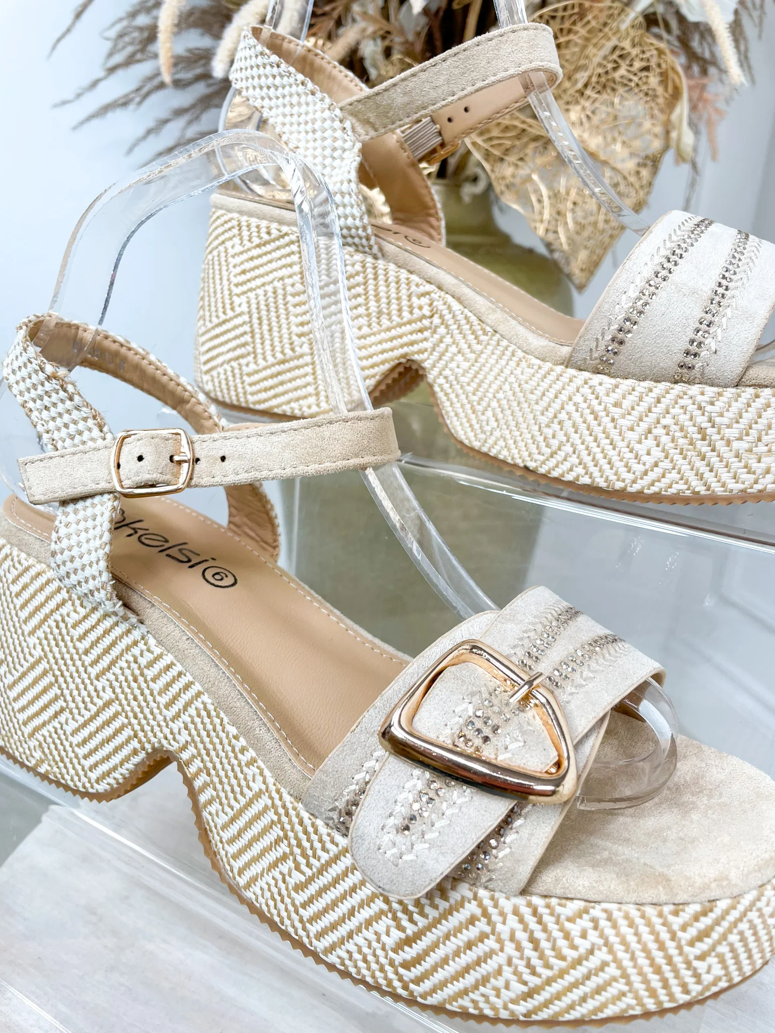 Willow Wedge - Beige - Image 2
