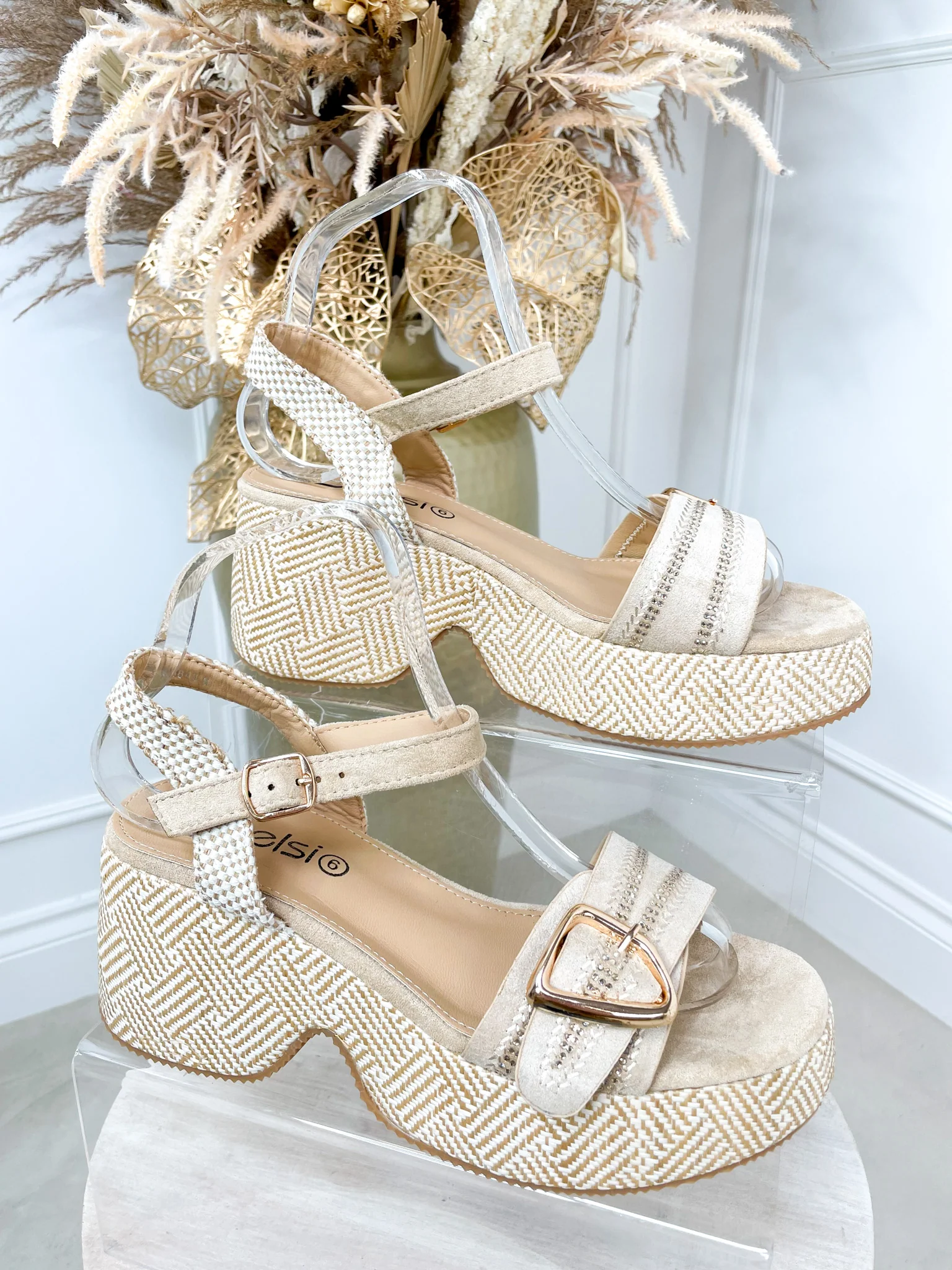 Willow Wedge - Beige - Image 4